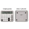 Calculadora Mesa Cinza 12 Dígitos Procalc Pc315 Softkey - 3