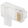 Kit 50 Conector Rj45 Chipsce Macho 8x8 Cat6 com Guia - 2