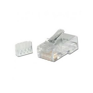 Kit 50 Conector Rj45 Chipsce Macho 8x8 Cat6 com Guia