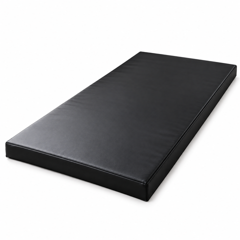 Colchonete Multiuso 90x40x5 cm para Yoga Academia Alongamento e Descanso Preto