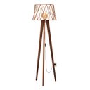 Ver imagem 2 de Luminária Abajur de Chão Estilo Industrial Moderna Arizona - Cobre