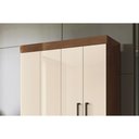 Ver imagem 7 de Guarda Roupa 4 Portas 4 Ptas c/Pés Fit Off White - S. Andirá