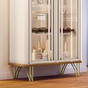 Ver mais imagens de Cristaleira de Vidro com Espelho e Led Lucie H01 - D'rossi