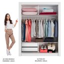 Ver imagem 5 de Guarda-roupa Infantil Madesa Bento 2 Portas de Correr 2 Gavetas - Branco