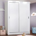 Ver imagem 1 de Guarda-roupa Infantil Madesa Bento 2 Portas de Correr 2 Gavetas - Branco