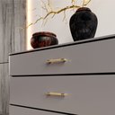 Ver imagem 6 de Puxador Zigrinato IL 1580 - Dourado- 288MM