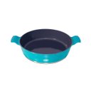 Ver imagem 2 de Frigideira Azul Turquesa Antiaderente Cerâmica Javali AA30cm