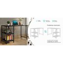 Ver imagem 4 de Escrivaninha Mesa Office Estudo Estilo Industrial 110cm Klm Móveis