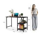 Ver imagem 3 de Escrivaninha Mesa Office Estudo Estilo Industrial 110cm Klm Móveis