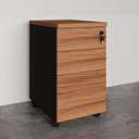 Ver imagem 1 de Gaveteiro Volante com Chave 36 cm X 45 cm com 2 Gavetas e 1 Pasta Suspensa F5 Office