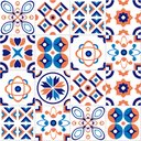 Ver imagem 2 de Adesivo de Azulejo Talha Abstrata Arte Destaque