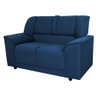 Sofá Conjunto 3 e 2 Lugares 1.80M /1.40M San Marino Veludo Azul Marinho - 4