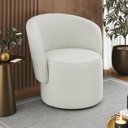 Ver imagem 2 de Poltrona Decorativa Orgânica - Bouclê Bege Claro