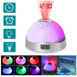 RELOGIO PROJETOR LUMINARIA CEU ESTRELADO DESPERTADOR INFANTIL ABAJUR LUZ NOTURNA GALAXIA ASTRONAUTA  - 5