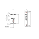 Ver imagem 3 de Fechadura Auxiliar Tetra 2 Estagios 430bp/cr-ed 3f