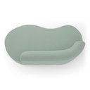 Ver imagem 5 de Kit 02 Sofás Orgânicos Living Bob 145cm 02 Lugares com 02 Almofadas Bouclê Verde Menta - Abmaza