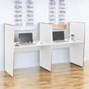 Ver imagem 3 de Mesa de Atendimento 2 Lugar Roma Branco