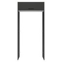 Ver imagem 6 de Porta-geladeira 103 Cm 1 Porta Basculante Preto/branco/preto Agata Madesa
