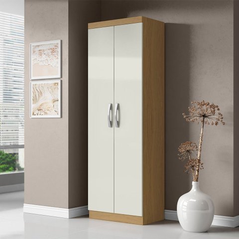 Armário Multiuso 170cm Lavanderia 2 Portas Folly Atacama/off White A09 - D’Rossi