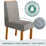 Sala de Jantar 135x135 MDF/Vidro 8 Cadeiras Stella Bom Pastor - 4