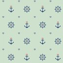 Ver imagem 4 de Papel de Parede Kids Marinheiro Verde