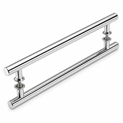 Puxador Inox Polido 60 cm Redondo