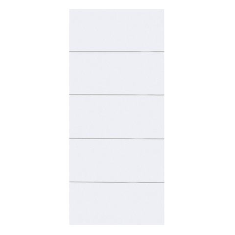 Folha de Porta Frisada CM-04 C/ Fundo Primer Branco UV 210x82