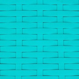 Puff Bahamas Colmeia - Decoração, Jardim, Banco, Seat Garden, Área - Azul Tiffany - 2