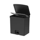Ver imagem 2 de Lixeira com Pedal Trium 30 L Preto ou