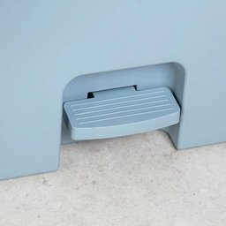 Lixeira com Pedal Trium 30 L Preto ou - 7