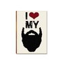 Kit 2 Placas Decorativa Barbearia Mdf I Love My Beard Br31 - 6