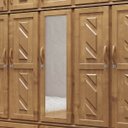 Ver imagem 5 de Guarda-roupa Tripartido 10 Portas 6 Gavetas Berlim Freijó Madeira Pinus - Cavazotto