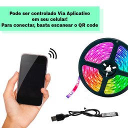 Fita Led Rgb Usb - Decoração Personalizada Tv e Quarto - 2