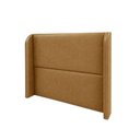 Ver imagem 3 de Cabeceira Casal Estofada Ideal para Cama Box 140cm Corino - Caramelo