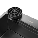 Ver mais imagens de Cuba para Cozinha Gourmet Miami Nano Black Aço Inox 304 Goldenx