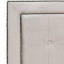 Ver imagem 4 de Cabeceira Estofada para Cama Box Casal 140cm Ravena Veludo - Sofa Store:veludo Bege Marfim