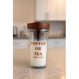 Copo com Infusor de Resina Café Cold Brew 420ml Marrom - Ilc - 3