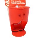 Ver imagem 1 de Porta Copos de Água Café Chá Garrafas para Bike Bicicleta Delta Cycle - Vermelha