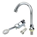 Ver imagem 1 de Kit 25 Unid. Torneira Valvula Pedal Acionamento Pes sem Maos Pia Hospital Laboratorio Medico