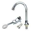 Ver imagem 3 de Kit 25 Unid. Torneira Valvula Pedal Acionamento Pes sem Maos Pia Hospital Laboratorio Medico