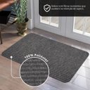 Ver imagem 2 de 2 Tapete Porta Capacho Antimofo Limpa Fácil Ess Cz 40x60