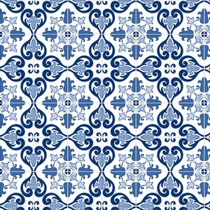 Papel de Parede Decorativo Azulejo Português Clássico 2,5m
