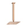 Ducha Chuveiro Slim Prizi Quadrado 20x20cm Inox 304 Rose de - 1