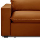 Ver imagem 7 de Sofa 2 Lugares Retrátil Reclinavel 200cm Veludo Terracota Andreza