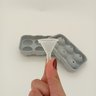 Forma de Gelo Bola com Funil Silicone 5x13x18cm Cinza - 5