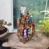 Altar Congá com 12 Orixás de 10 Cm Umbanda Dourado - 3