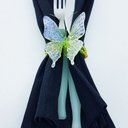 Ver imagem 6 de Porta Guardanapo Borboleta 4 Peças Premium Verde