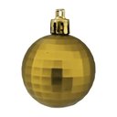 Ver imagem 5 de Bola de Natal Dourada Facetada 4cm - 12 Unidades