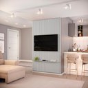 Ver imagem 1 de Painel para Tv até 60 Polegadas Ripado Dj Móveis Trento 143 Bali