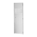 Ver imagem 1 de Porta de Alumínio para Sauna 70x190cm Abertura Direita Kazan Branco